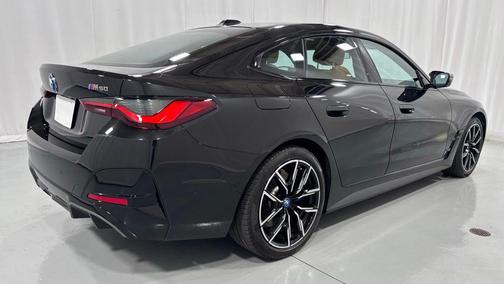 Black Sapphire Metallic 2024 BMW i4 Gran Coupe M50