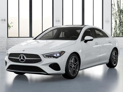 Polar White 2026 Mercedes-Benz CLA 250 4MATIC