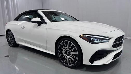 Polar White 2024 Mercedes-Benz CLE 300 4MATIC Cabriolet