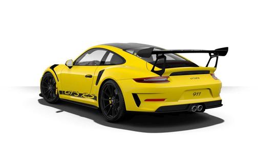 Racing Yellow 2019 Porsche 911