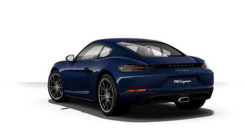 Night Blue Metallic 2019 Porsche 718 Cayman