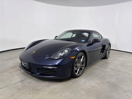 Night Blue Metallic 2019 Porsche 718 Cayman
