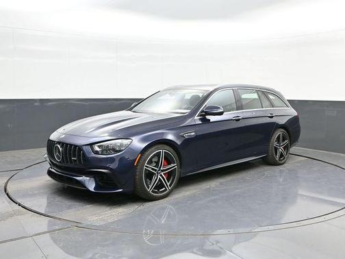 Blue Metallic 2021 Mercedes-Benz E-Class E 63 AMG 4MATIC