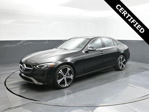 Black 2025 Mercedes-Benz C-Class C 300