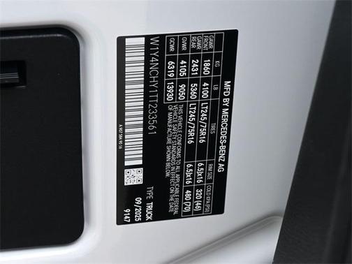 2026 Mercedes-Benz Sprinter 2500 