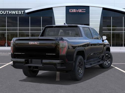 Onyx Black 2026 GMC Sierra EV Extended Range Elevation