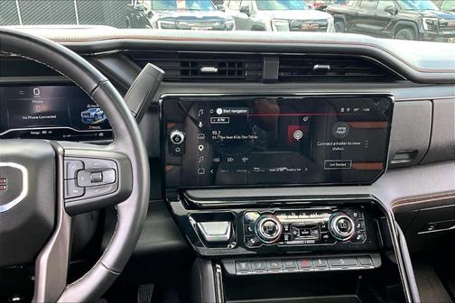 Volcanic Red 2025 GMC Sierra 2500 AT4