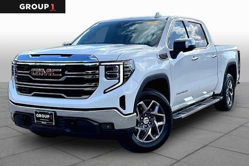 Summit White 2026 GMC Sierra 1500 SLT