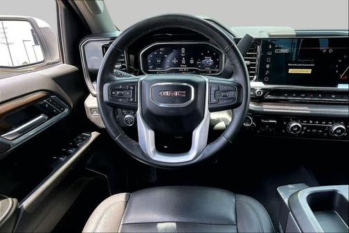 Summit White 2025 GMC Sierra 1500 SLT
