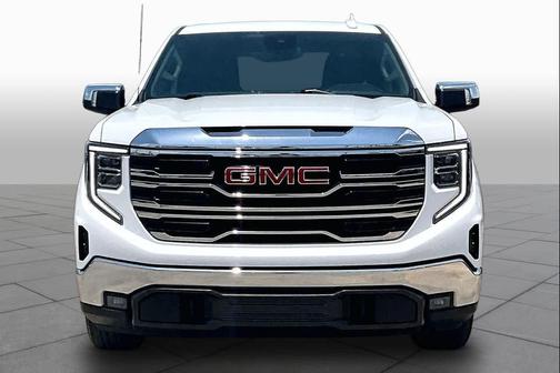Summit White 2025 GMC Sierra 1500 SLT