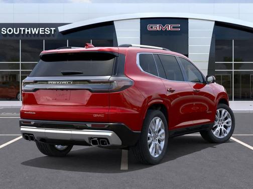 Red 2026 GMC Acadia Denali