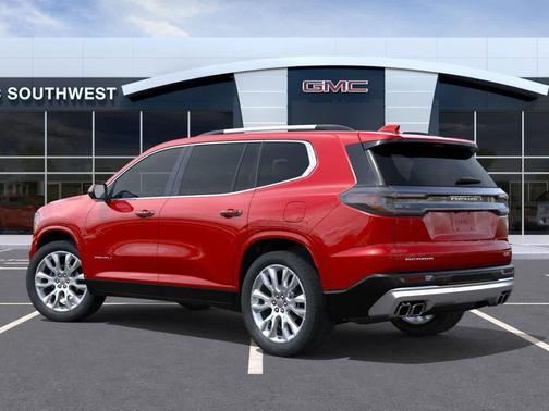 Red 2026 GMC Acadia Denali