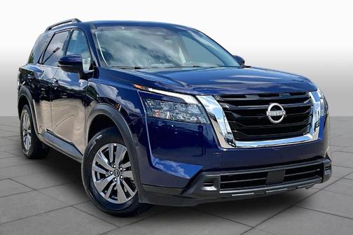 Deep Ocean Blue 2025 Nissan Pathfinder SV