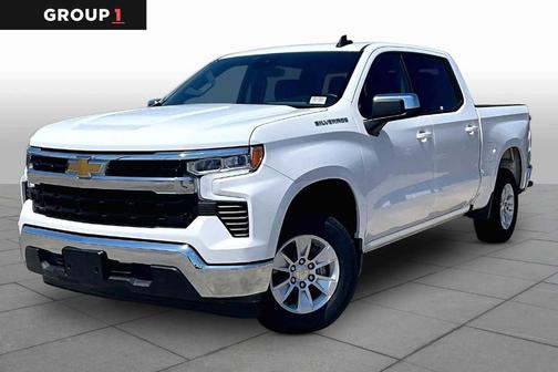 Summit White 2025 Chevrolet Silverado 1500 LT