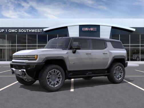 Gray 2026 GMC HUMMER EV SUV 3X
