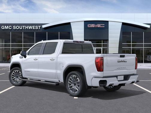 Glacier White Tricoat 2026 GMC Sierra 1500 Denali Ultimate