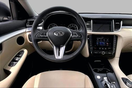 Black Obsidian 2020 INFINITI QX50 Luxe