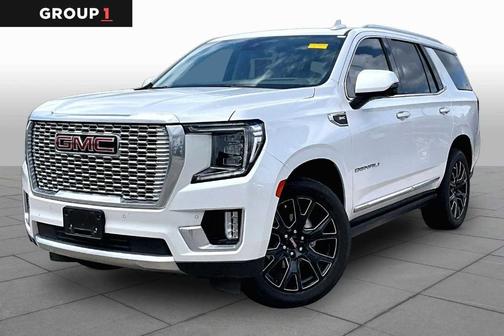 White Frost Tri-Coat 2023 GMC Yukon Denali
