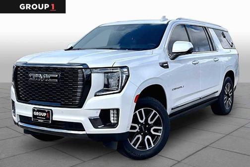 White Frost Tri-Coat 2023 GMC Yukon XL Denali Ultimate