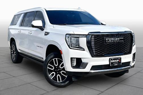White Frost Tri-Coat 2023 GMC Yukon XL Denali Ultimate