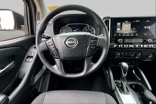 Glacier White 2025 Nissan Frontier SV