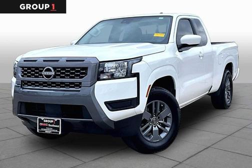 Glacier White 2025 Nissan Frontier SV