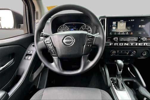 Glacier White 2025 Nissan Frontier SV