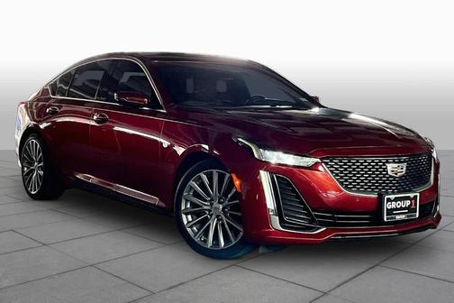Radiant Red 2023 Cadillac CT5 Premium Luxury RWD