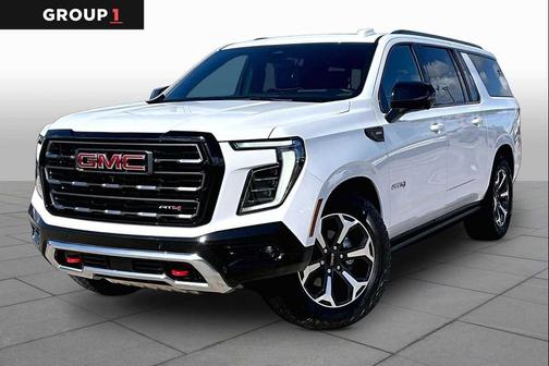Summit White 2026 GMC Yukon XL 4WD AT4 Ultimate