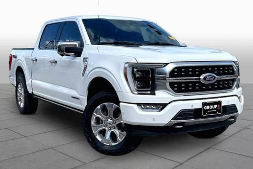 Star White 2021 Ford F-150 Platinum