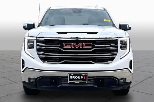 Summit White 2025 GMC Sierra 1500 SLT