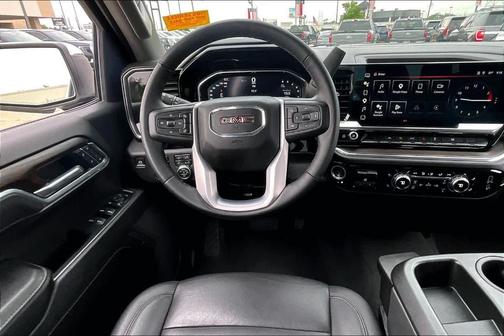 Summit White 2025 GMC Sierra 1500 SLT