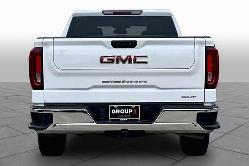 Summit White 2025 GMC Sierra 1500 SLT