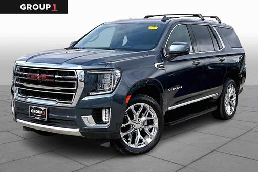 Dark Sky Metallic 2021 GMC Yukon SLT
