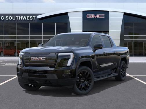 Onyx Black 2026 GMC Sierra EV Extended Range Elevation