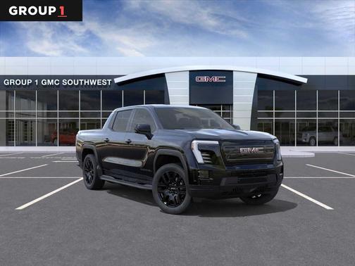 Onyx Black 2026 GMC Sierra EV Extended Range Elevation