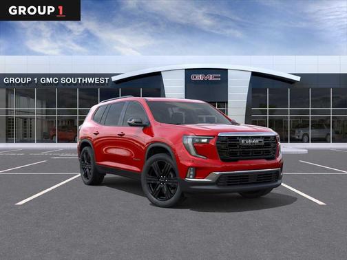 Volcanic Red Tintcoat 2026 GMC Acadia Elevation FWD