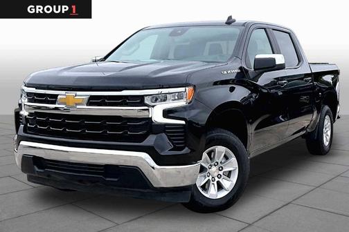 Black 2025 Chevrolet Silverado 1500 LT