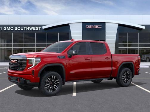 Red 2026 GMC Sierra 1500 AT4