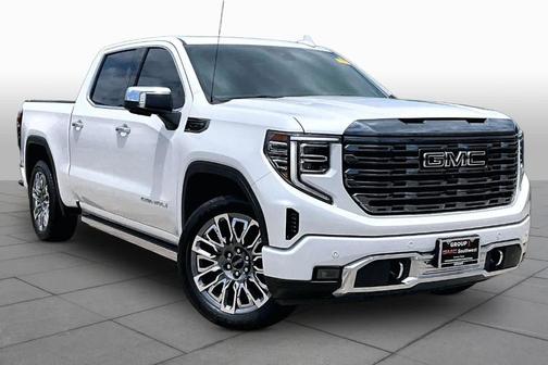 White Frost Tri-Coat 2023 GMC Sierra 1500 Denali Ultimate