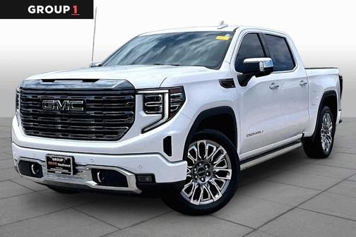 White Frost Tri-Coat 2023 GMC Sierra 1500 Denali Ultimate