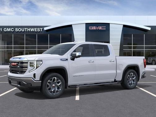White 2026 GMC Sierra 1500 SLT