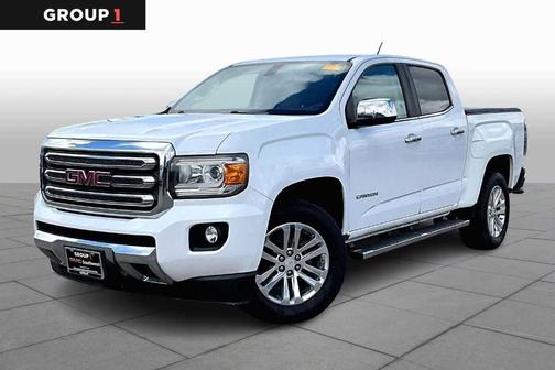 Summit White 2017 GMC Canyon SLT