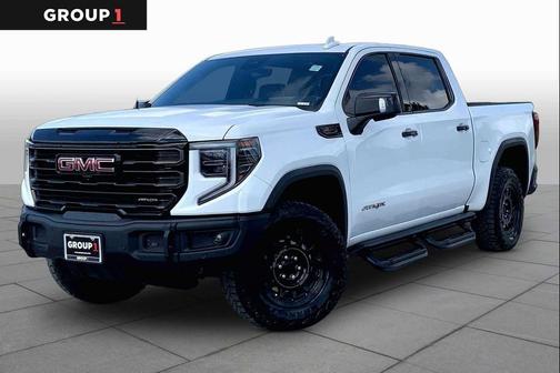 Summit White 2024 GMC Sierra 1500 AT4X