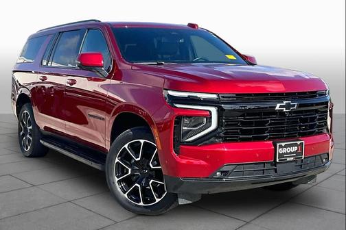 Radiant Red Tintcoat 2025 Chevrolet Suburban RST