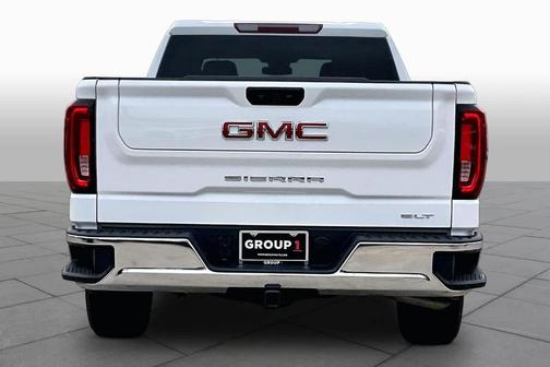Summit White 2025 GMC Sierra 1500 SLT