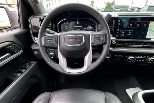 Summit White 2025 GMC Sierra 1500 SLT