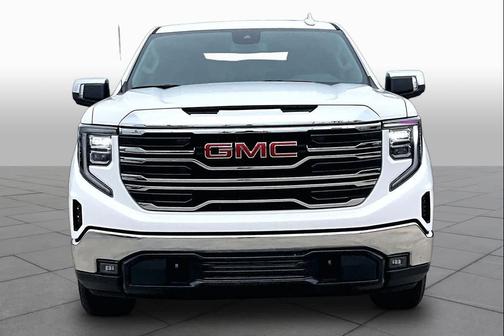 Summit White 2025 GMC Sierra 1500 SLT