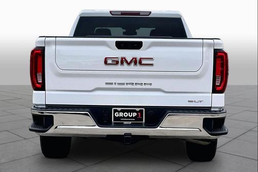 Summit White 2025 GMC Sierra 1500 SLT