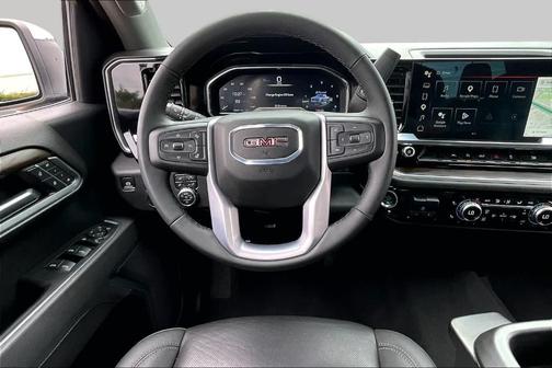 Summit White 2025 GMC Sierra 1500 SLT
